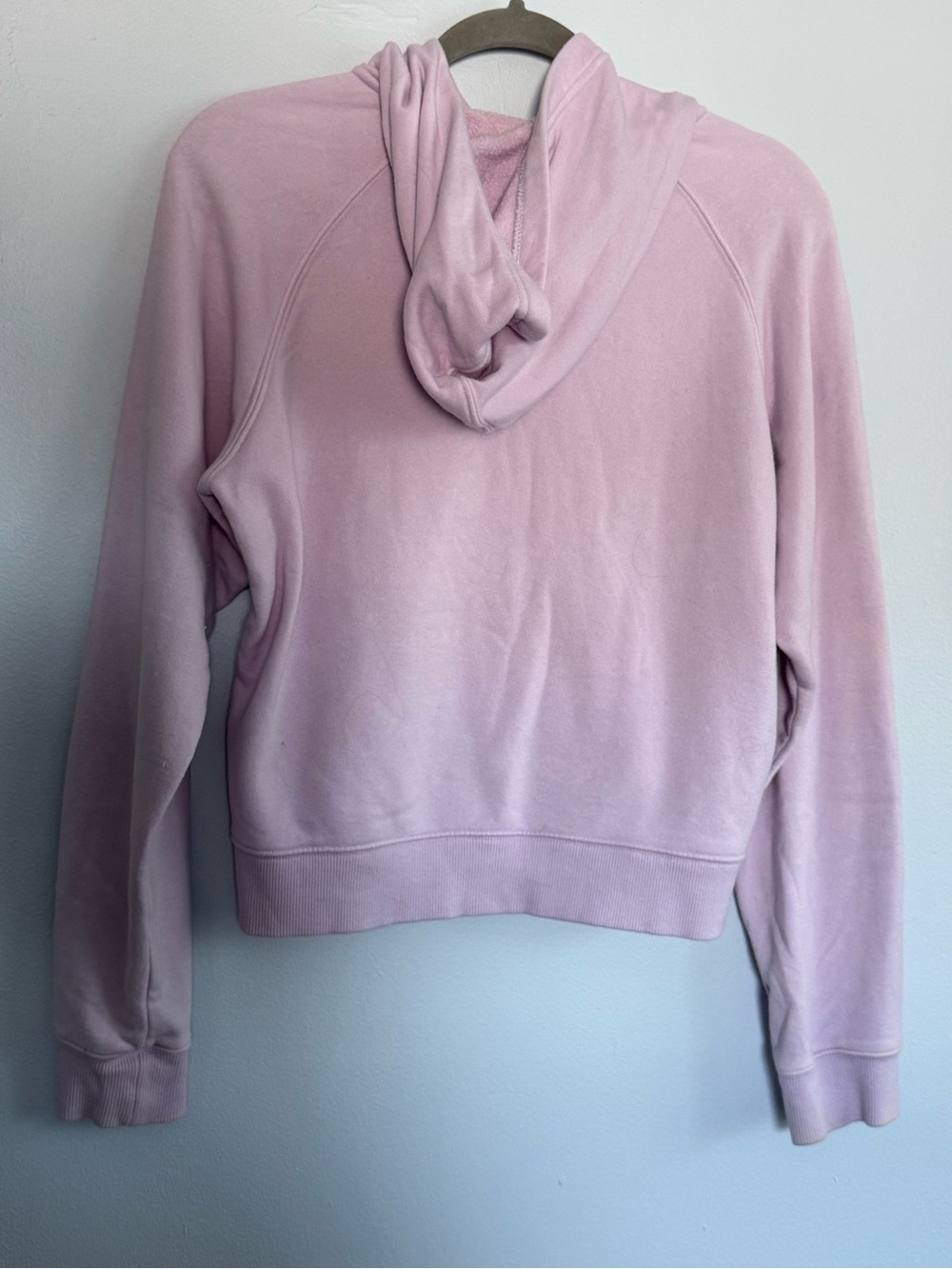 Nike Women's Light Pink Full-Zip Hooded Jacket - Picture 2 of 6